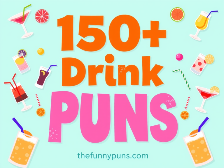 Drink Puns: Sip Back & Chuckle with Every Sip!