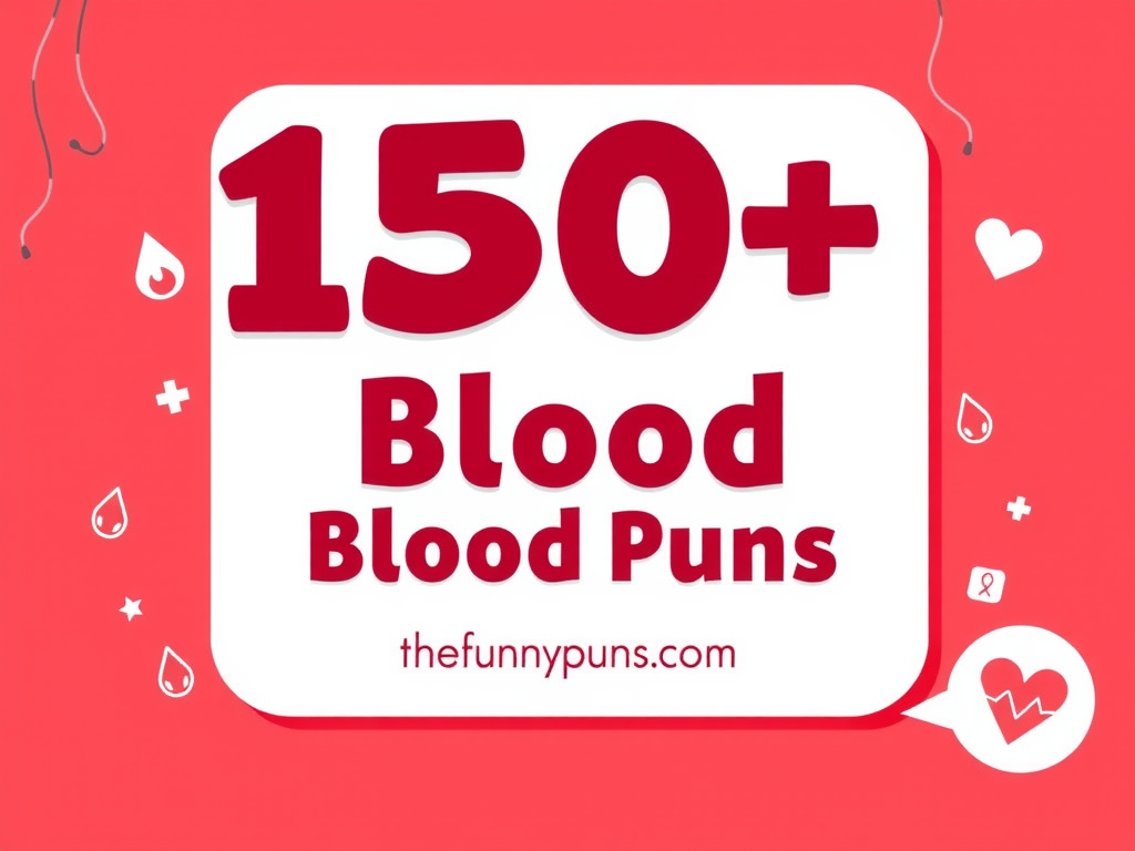 Blood Puns: A Vein Attempt at Humor That Really Flows!