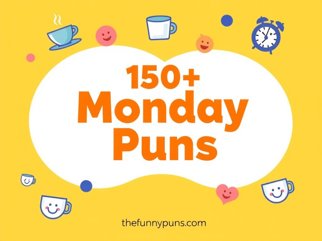 Monday Puns: Start Your Week with Laughter and Wordplay!