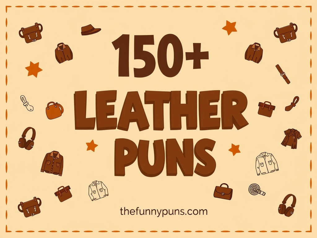 Leather Puns That Will Have You in Stitches!