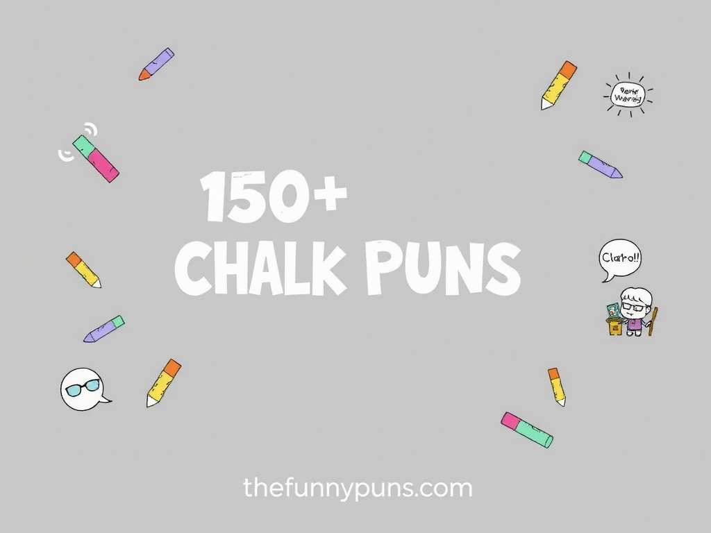 Chalk Puns: Draw Out the Laughs with Quirky Wordplay!