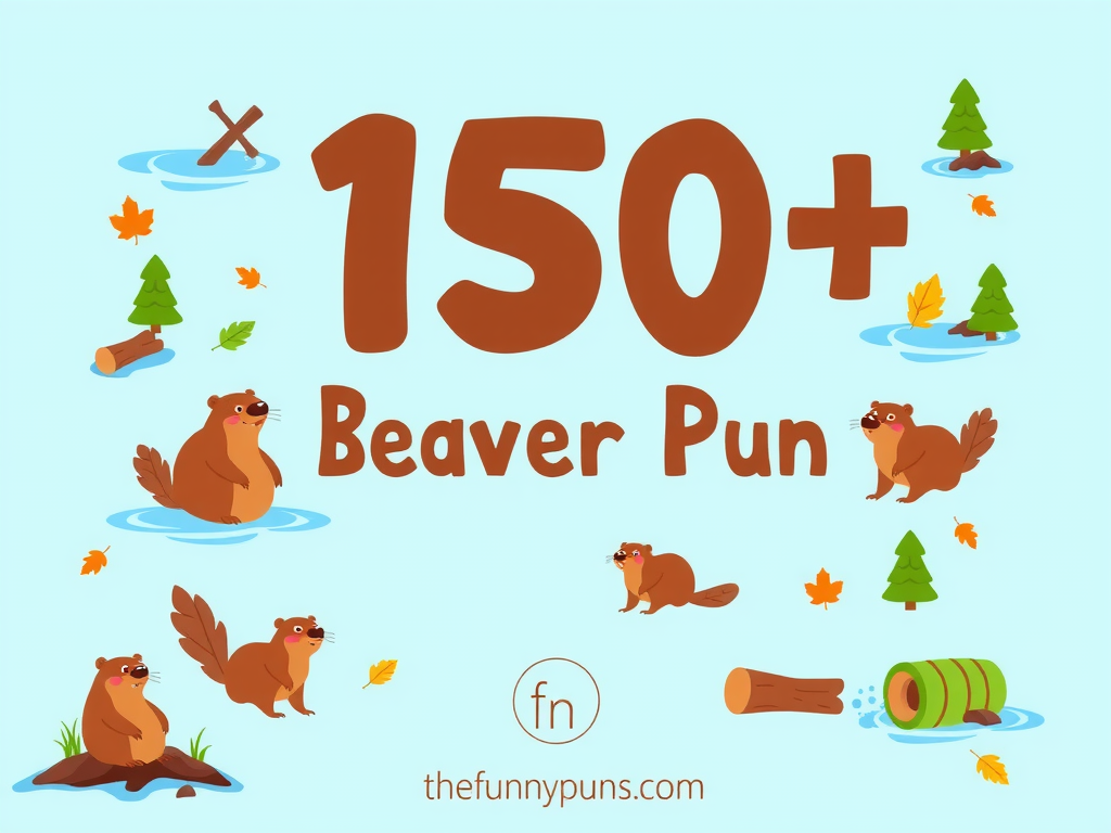 Beaver Puns: Gnaw Your Average Jokes!