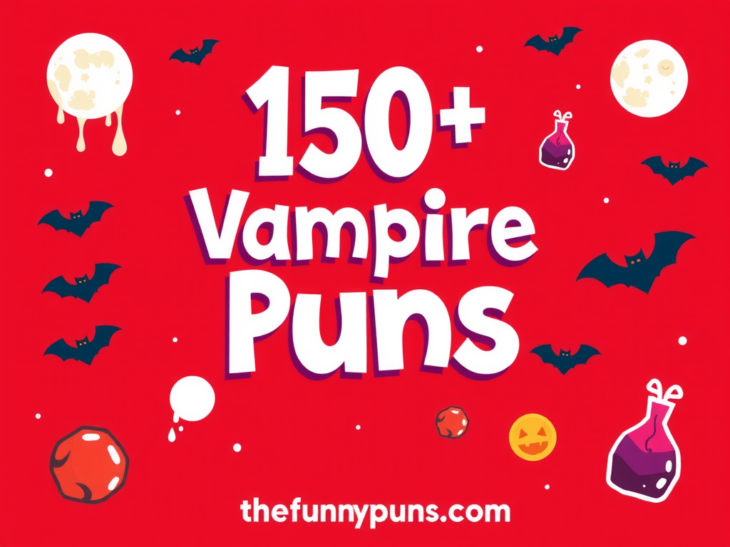 Vampire Puns: Biting Into Humor That Won't Suck