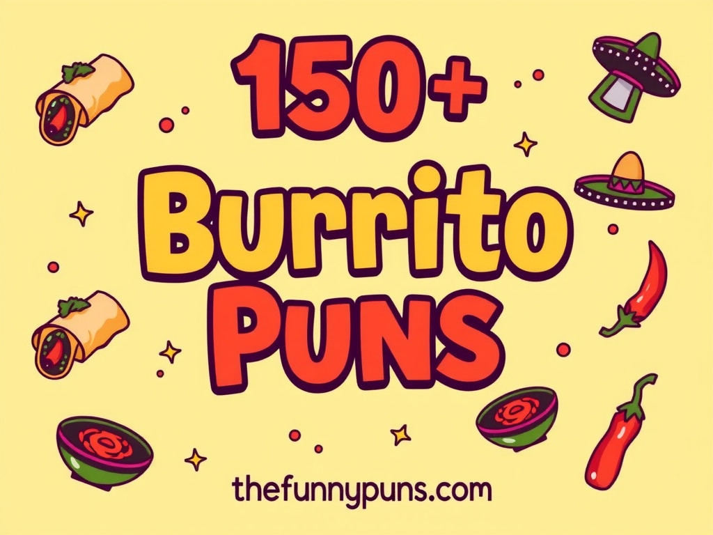 Burrito Puns: A Wrap of Laughs & Delicious Wordplay!