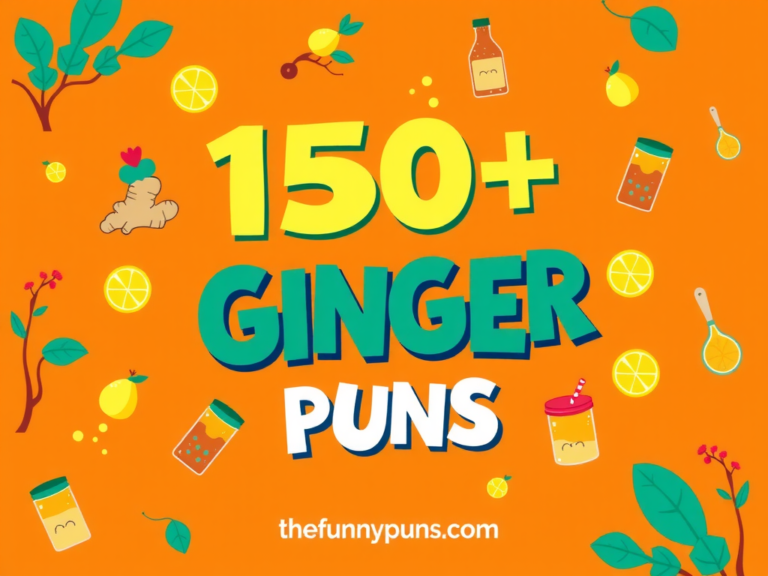 Ginger Puns: Spice Up Your Laughs with Zesty Quips!