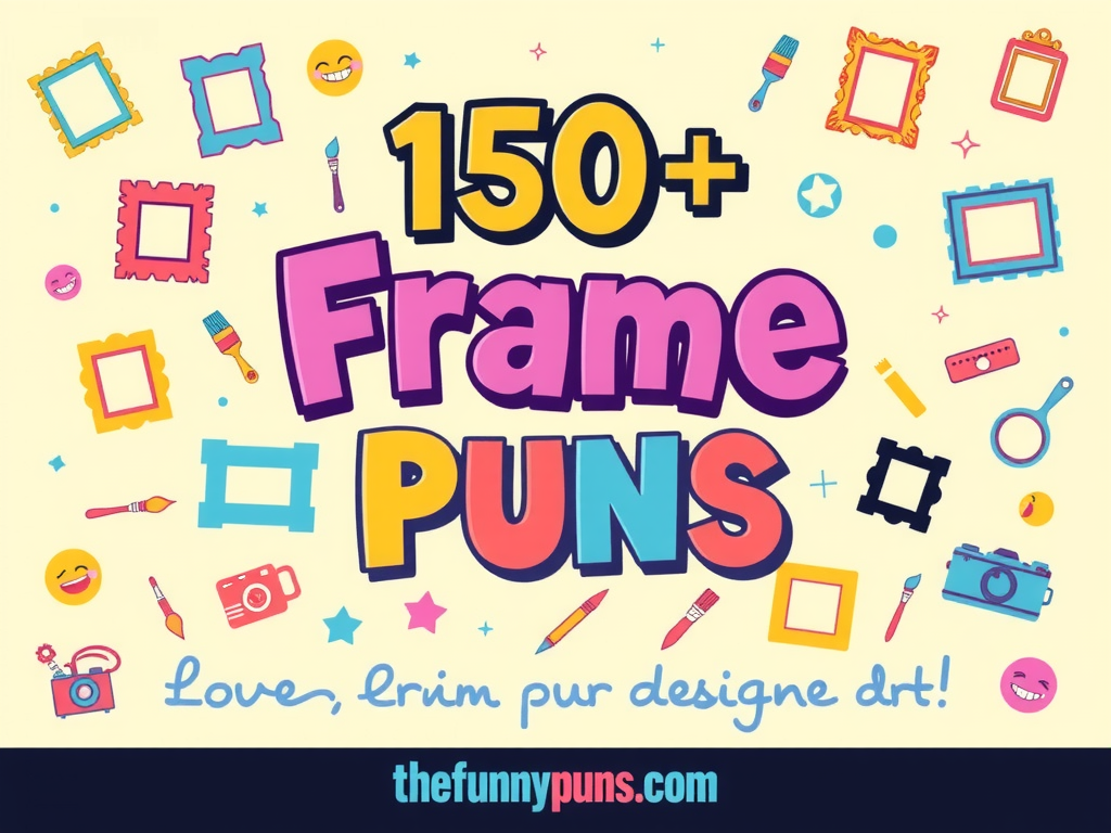 Frame Puns: A Picture-Perfect Laugh!