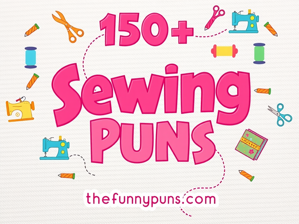 Sewing Puns: Stitch Your Way to Laughs & Crafts!