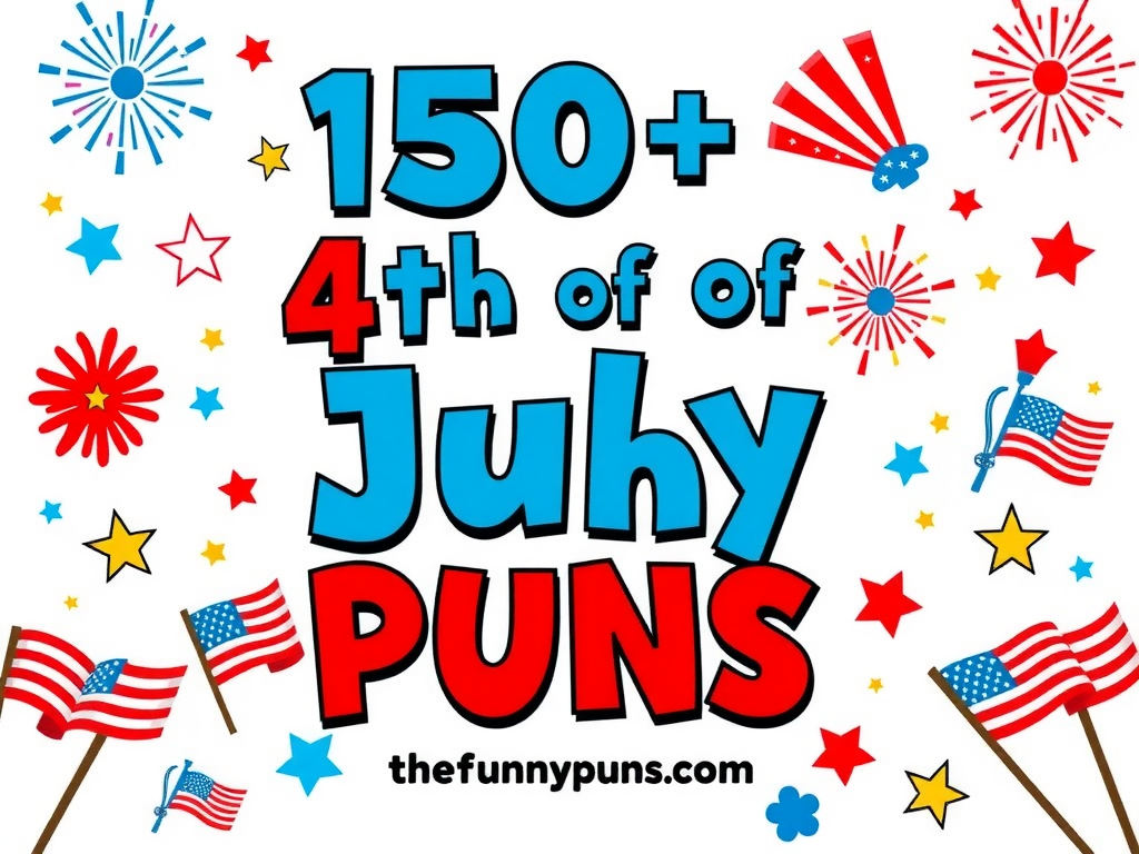 4th of July Puns: Sparkle with Laughter & Liberty!