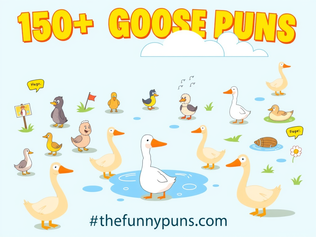 Goose Puns: Hilarious Quacks to Crack You Up!