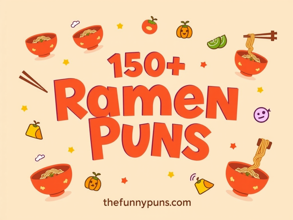 Ramen Puns: Slurp Up the Laughter with Noodle Humor!