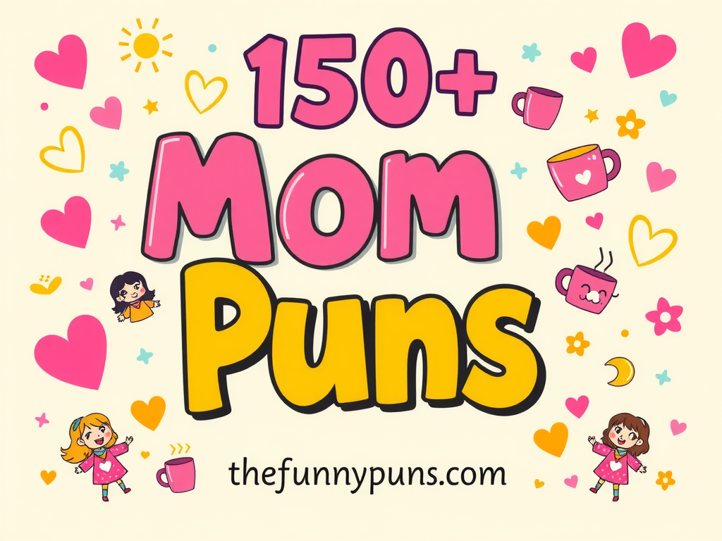 Mom Puns: Laugh Out Loud with the Funniest Mom Jokes!