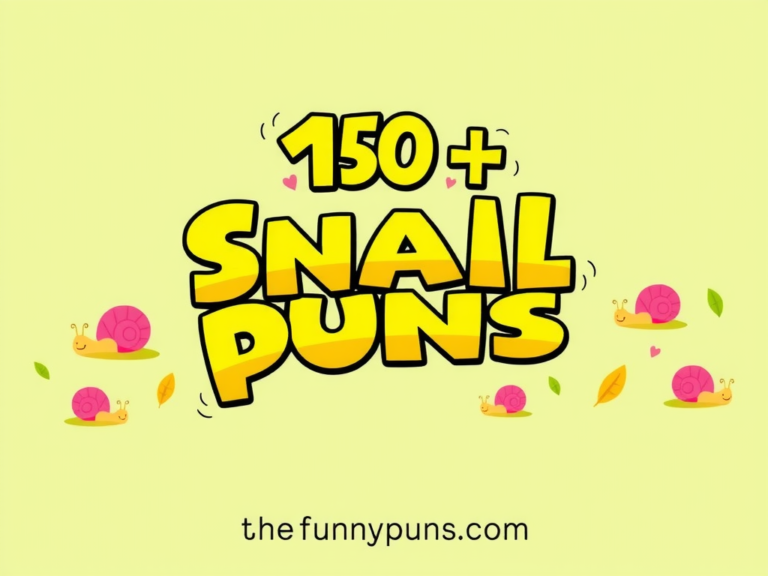 Snail Puns: Shellebrate the Best in Slow Humor!