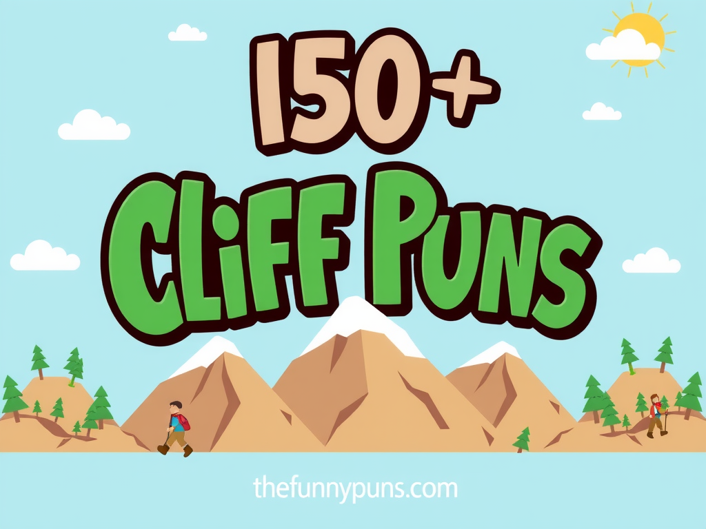 Cliff Puns: Summit Up for High-Altitude Laughs!