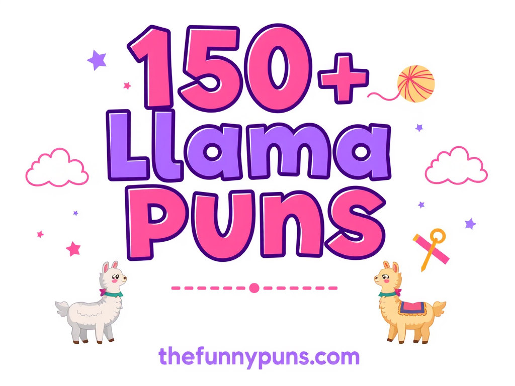 Llama Puns: Shear Laughter for Your Day!