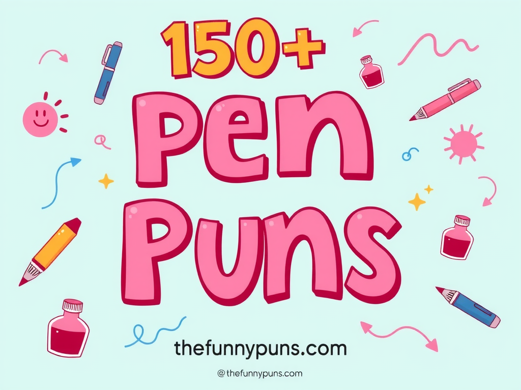 Pen Puns: Ink-credible Humor That’ll Draw You In