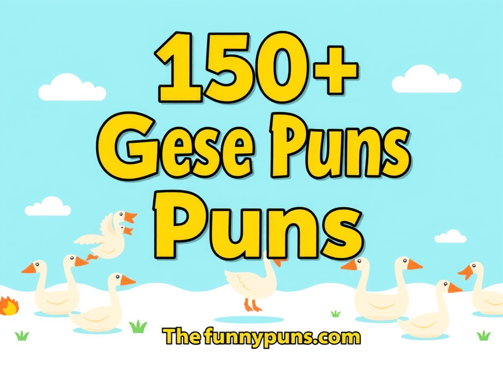 Geese Puns: Flock to the Funniest Quacks Online!