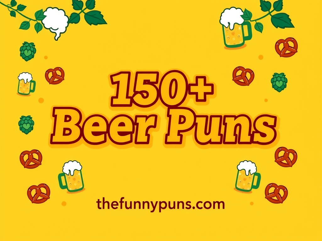 Beer Puns: Brew Up Some Laughs with Hops Humor!