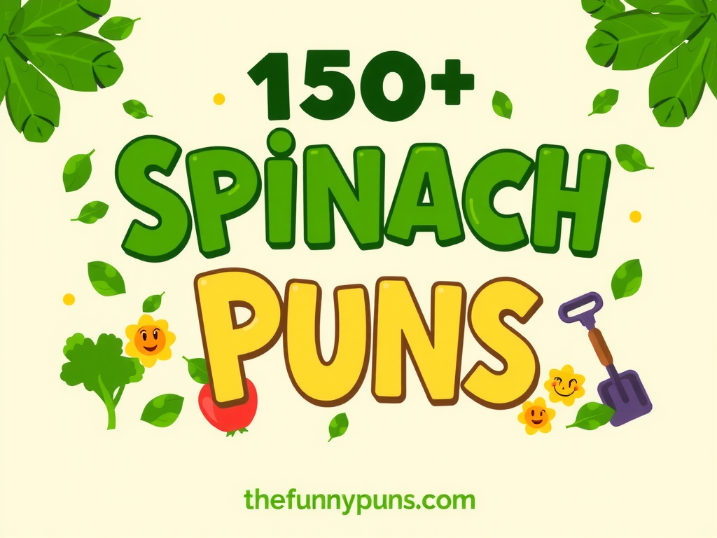 Spinach Puns: Leaf Your Worries Behind with Laughs!