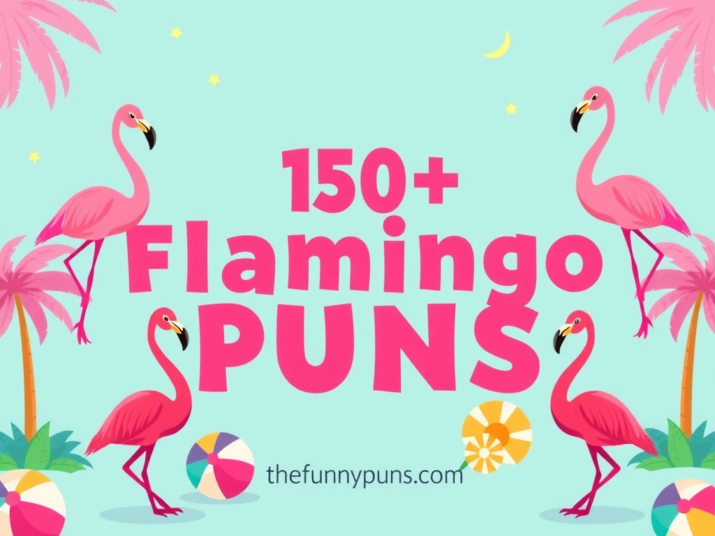 Flamingo Puns & Jokes: Flock Full of Laughs!