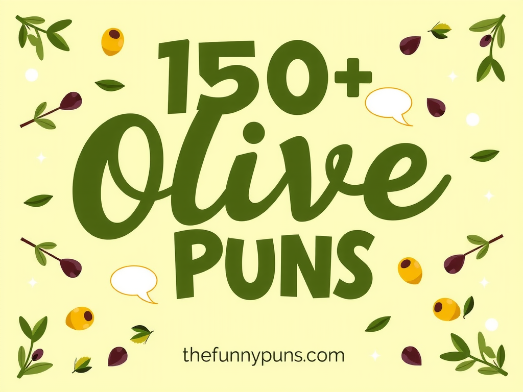 Olive Puns/Jokes: Unbeatable Humor to Tickle Your Funny Bone