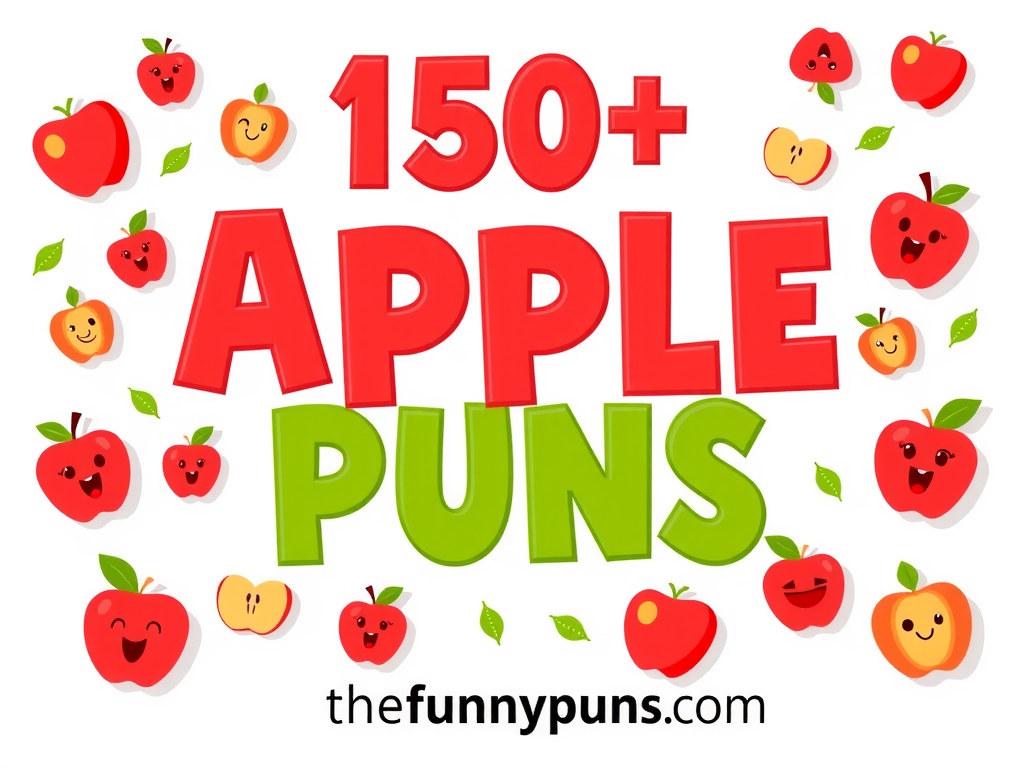 Apple Puns: Core Laughs for Fruitful Giggles