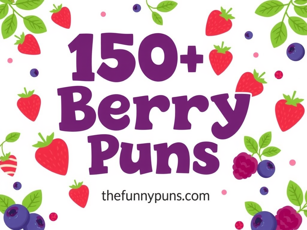 Berry Puns And Jokes: Unbe-leaf-ably Funny One-Liners!