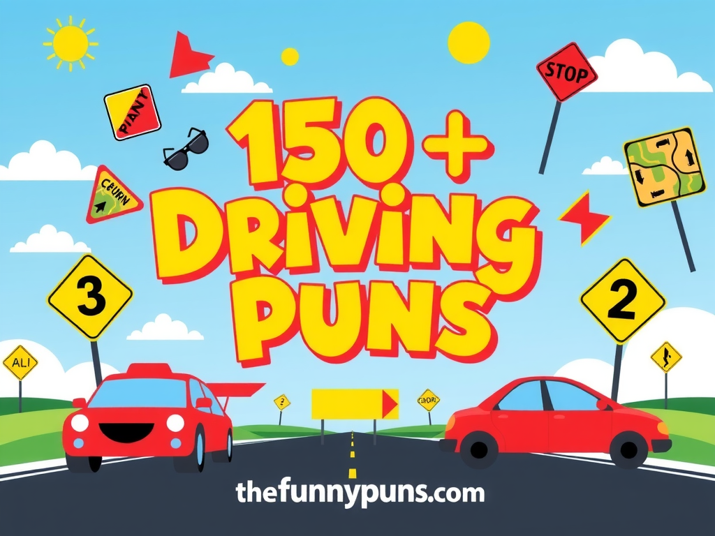 Driving Jokes & Puns: Cruise into Laughter Lane!