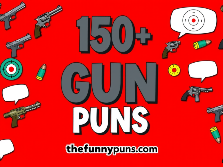 Gun Puns: Aiming for Laughs with Bulletproof Humor