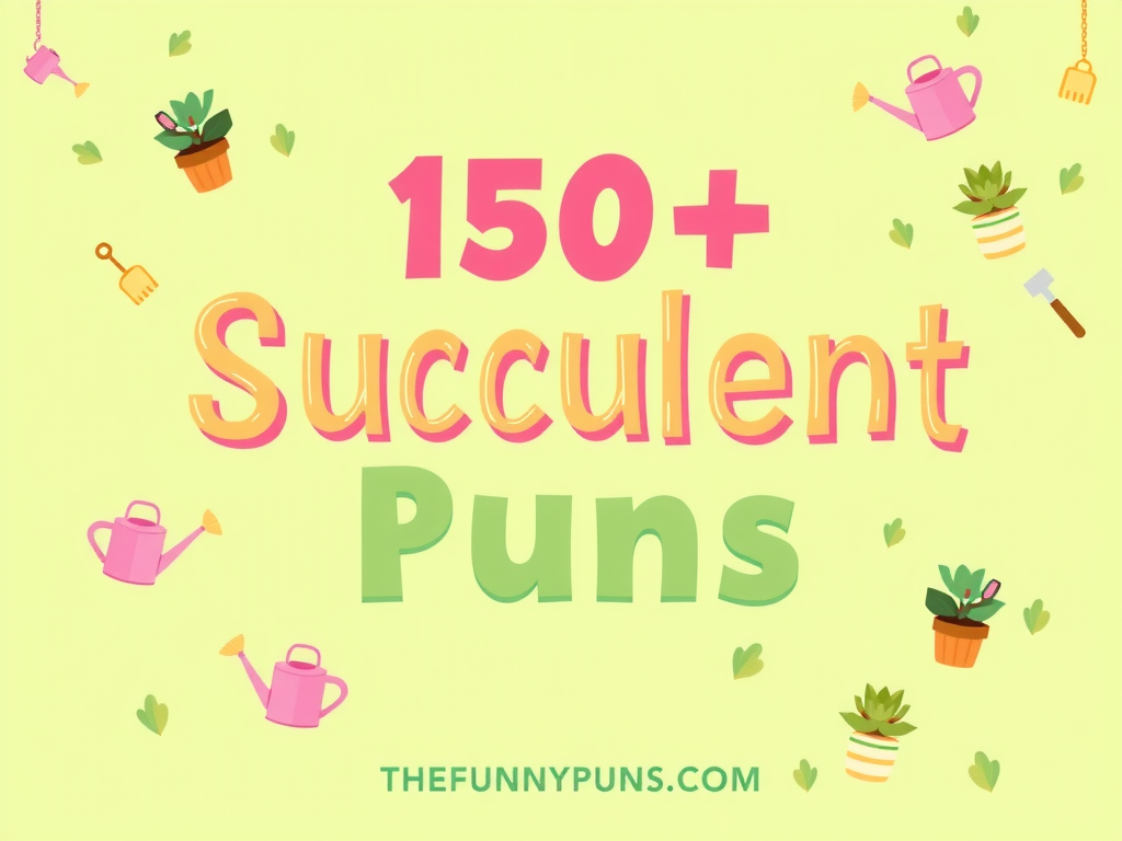 Succulent Jokes & Puns: Prickly Fun That Grows on You!