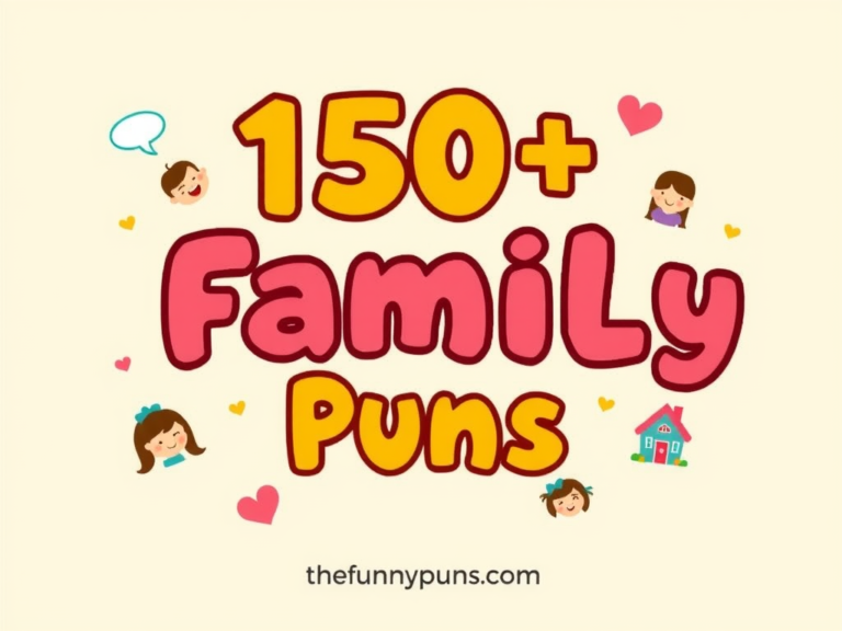 Family Puns: Keep Your Kin in Stitches with Wordplay!