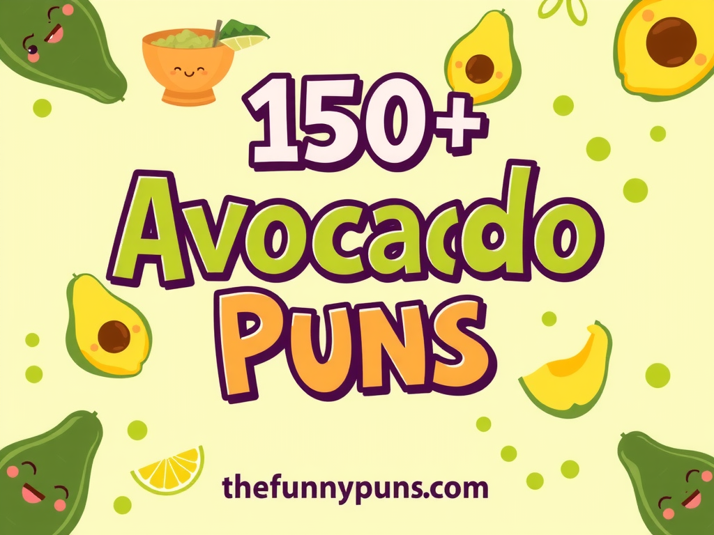 Avocado Puns: Guac Your World with Laughter!