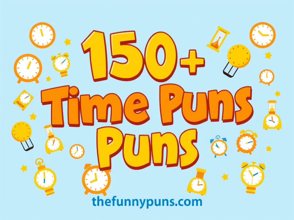 Time Puns & Jokes: Tickling Your Funny Bone in Seconds!