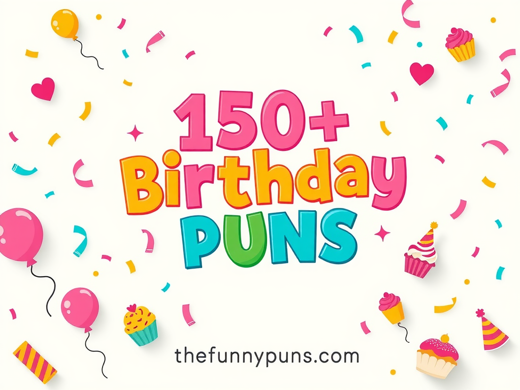 Birthday Puns: Celebrate with Laughs and Giggles!