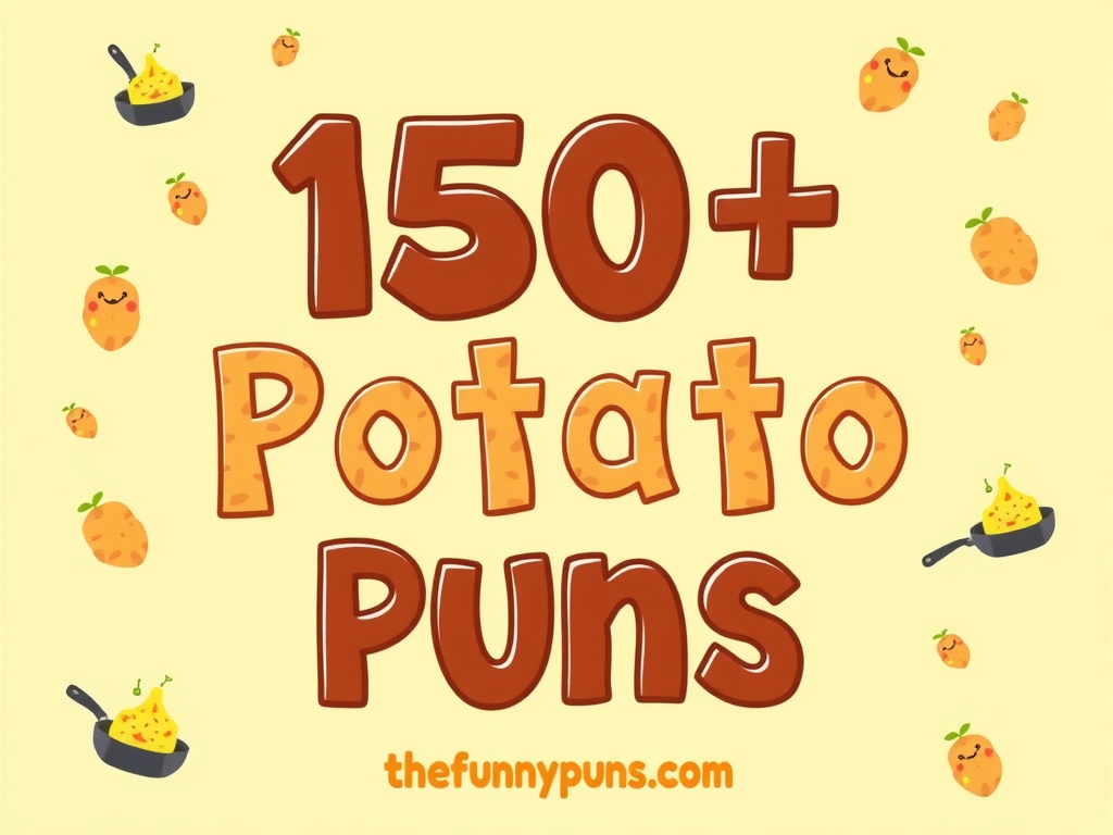 Potato Puns That'll Mash Up Your Day with Laughter