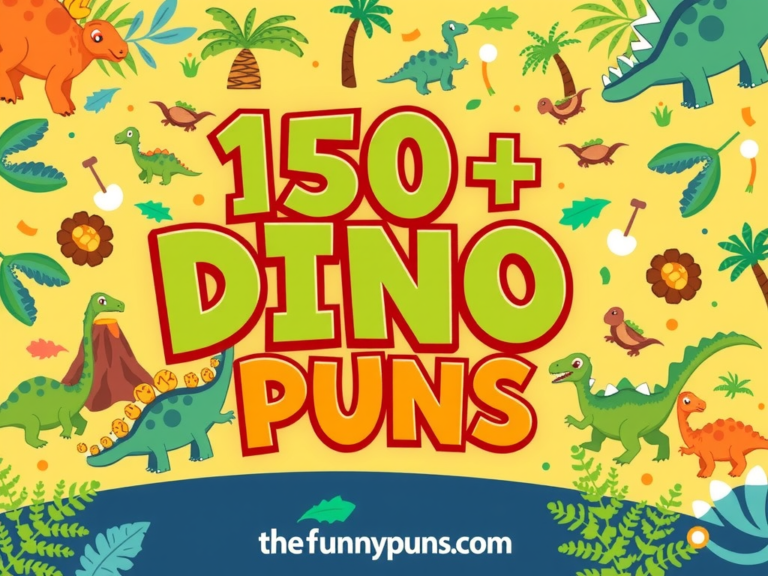 Dino Puns: Pre-hysteric Laughs for All Ages!