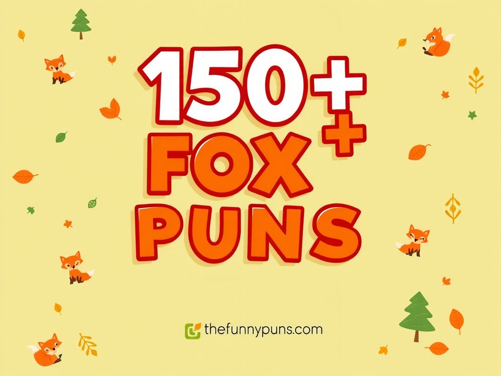 Fox Puns & Jokes: Howl with Laughter Today!