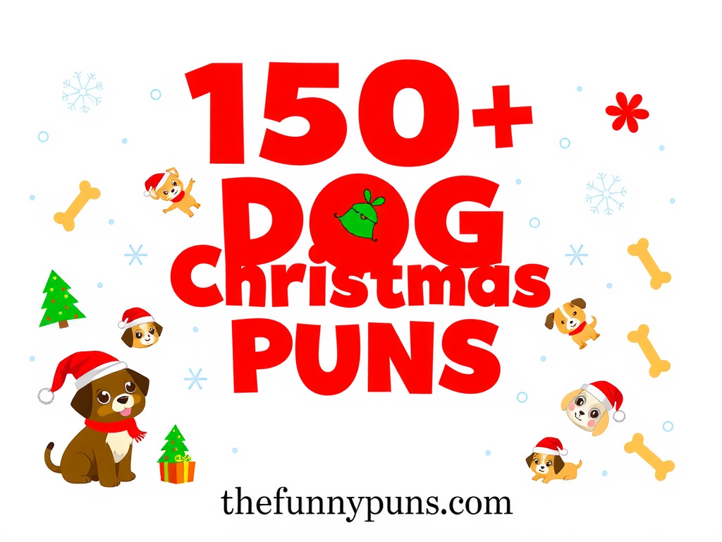 Dog Christmas Puns & Jokes: Howl-iday Humor Unleashed!