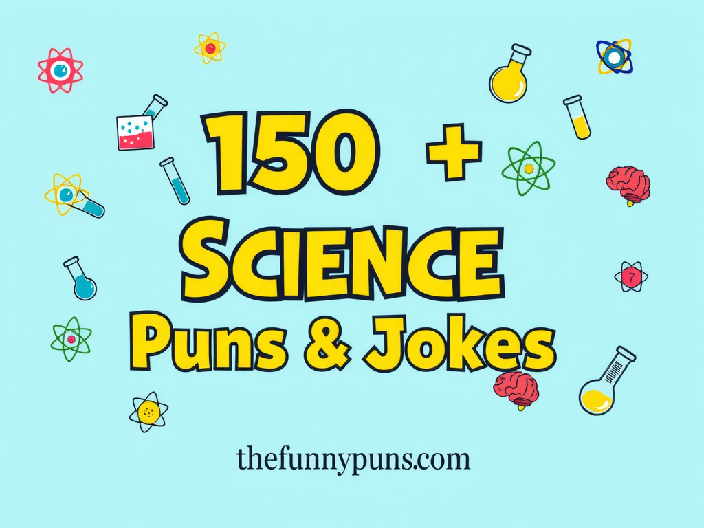 Science Puns & Jokes: Splitting Atoms of Humor!