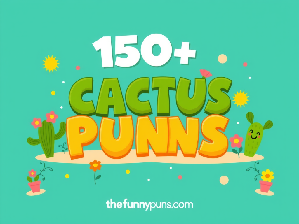 Cactus Puns: Prickle Your Funny Bone with Wit!