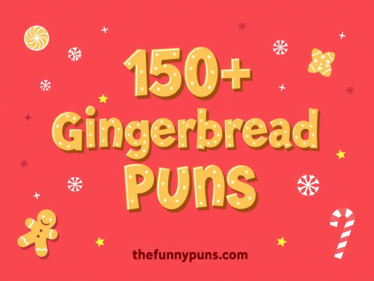 Gingerbread Puns: A Batch of Holiday Snicker-Dough!