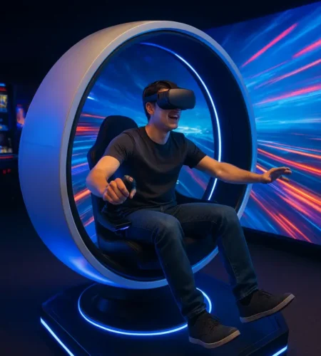 Enhancing Customer Experience with 360-Degree VR Chairs